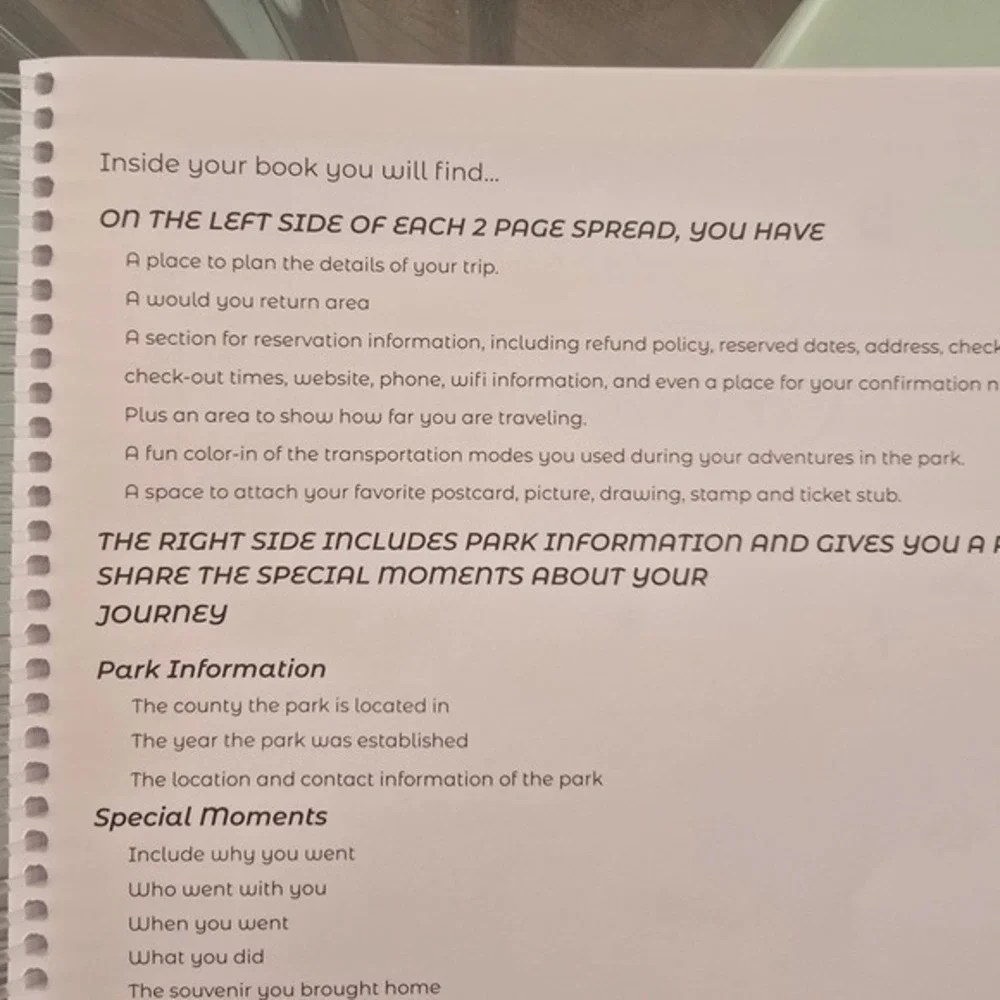 Florida State Parks Adventure Book Planner Journal 2022 Track Your‎ Journey